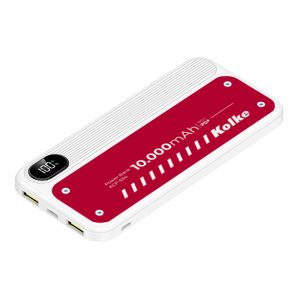CARGADOR PORTATIL POWER BANK 10.000MAH KCP-634 BLANCO