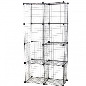 ORGANIZADOR DE ALAMBRE NEGRO DECOTEAM DDR-015