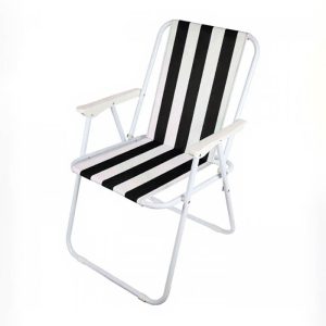 SILLA PLAYERA LEVEL A RAYAS NEGRAS