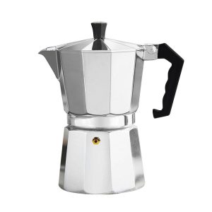 CAFETERA ITALIANA ALUMINIO 600ML 12T PLATA VARENNA