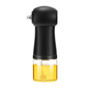 ROCIADOR ACEITE RECARGABLE A BATERIA 150ML NEGRO