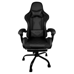 SILLA GAMER EMPOLI CON REPOSAPIE EM-G01 NEGRA