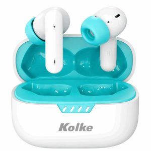 AURICULAR KOLKE TWS CON ESTUCHE CARGADOR KAB-761 BLANCO