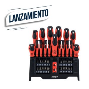 SET DE DESTORNILLADORES DE 50 PIEZAS NHK-293