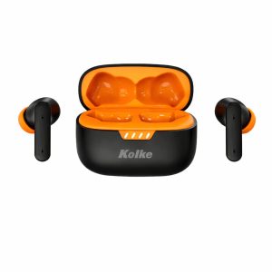 AURICULAR KOLKE TWS CON ESTUCHE CARGADOR KAB-761 NEGRO