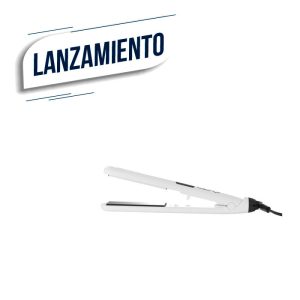 PLANCHITA DE PELO NAPPO LISSPRO CON LED Y FUNCIÓN IÓNICA NPP-302 BLANCA