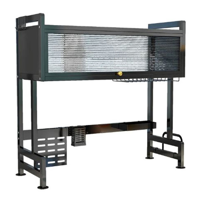 ESCURRIDOR DE VAJILLA DECOTEAM TRIPLE BLANCO DCE-027 65*28*80